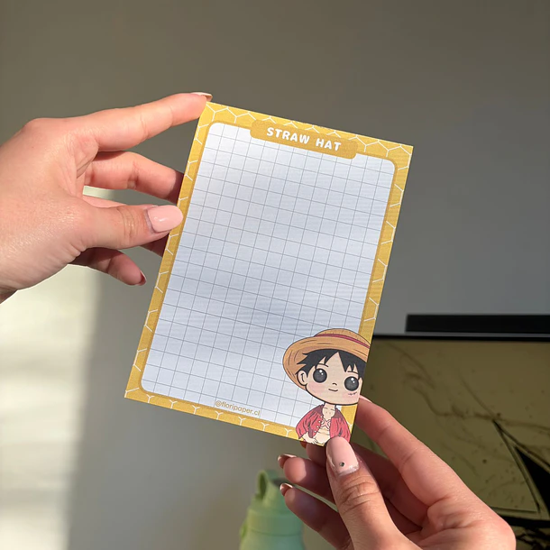 Taco de notas | ONE PIECE