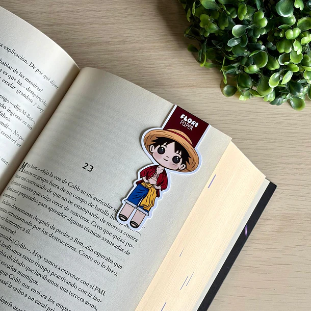 Marcapágina magnético | ONE PIECE | Luffy