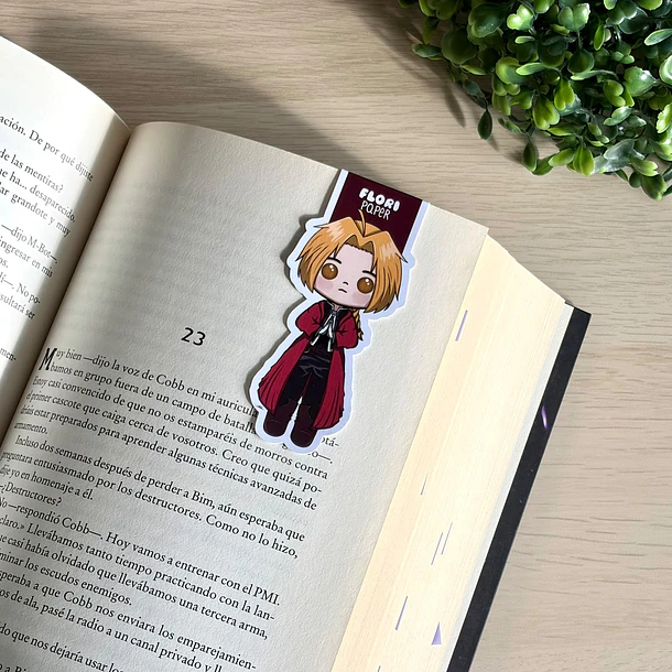 Marcapágina magnético | FULLMETAL ALCHEMIST | Edward