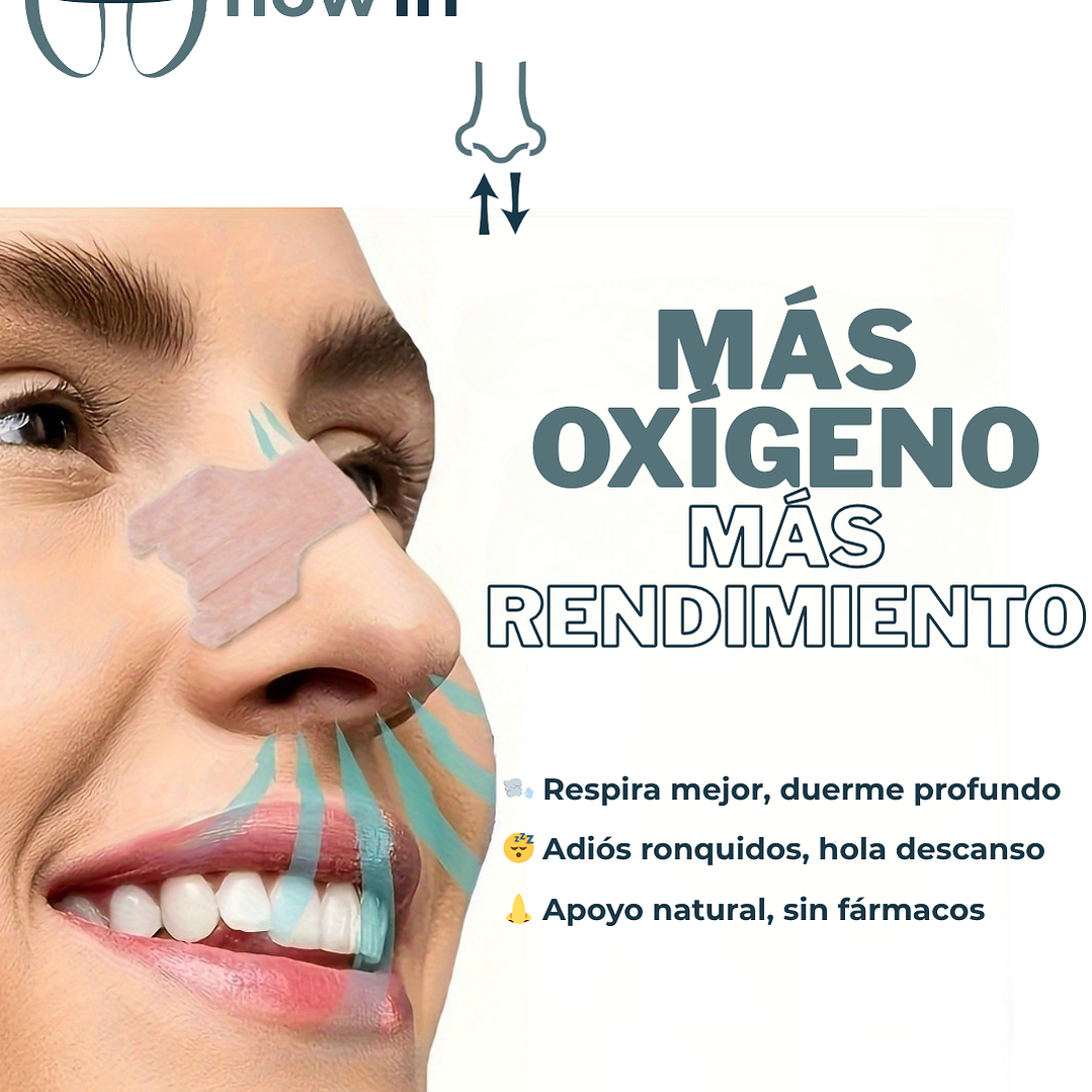 Parches Nasales FLOW IN 2