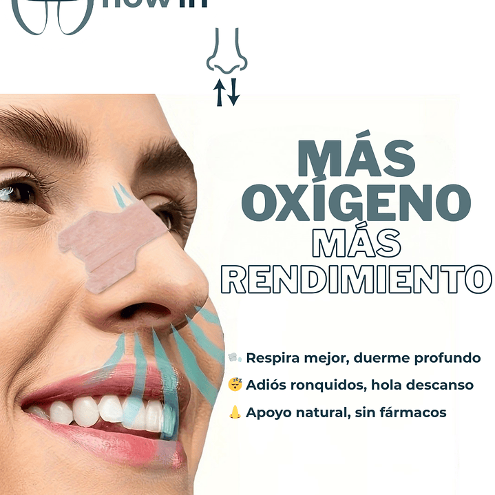 Parches Nasales FLOW IN 2