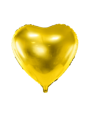 Globo con helio dorado