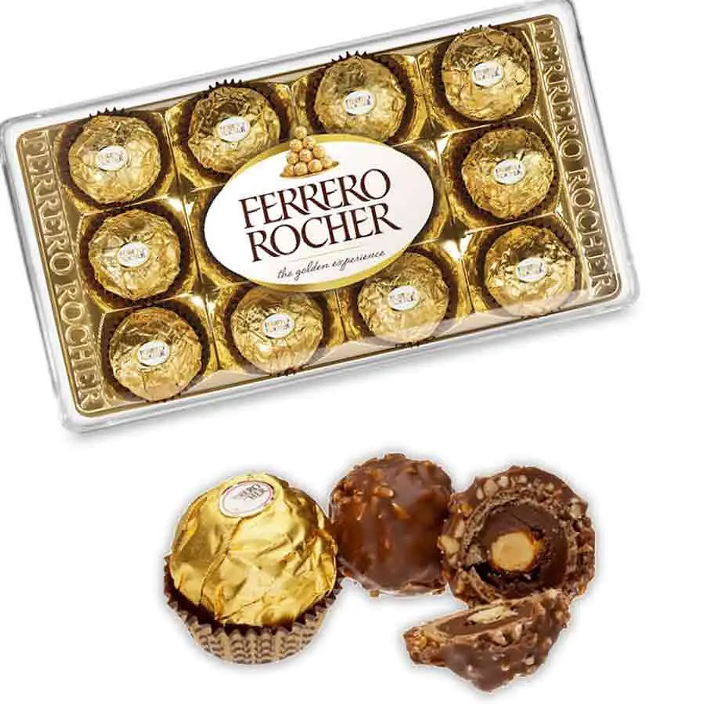 Bombones Ferrero Rocher 12 unidades