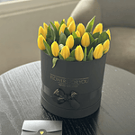 Box 20 tulipanes amarillos