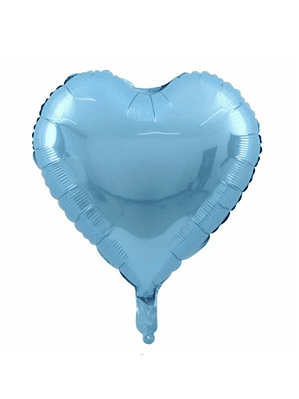 Globo con helio celeste