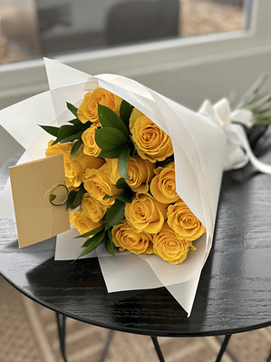 Ramo 15 rosas amarillas 💛