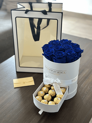 Box gaveta rosas preservadas