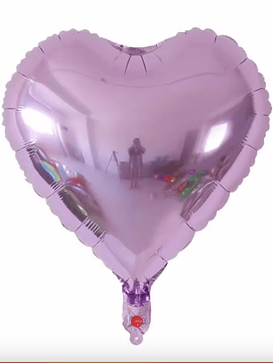 Globo con helio lila 