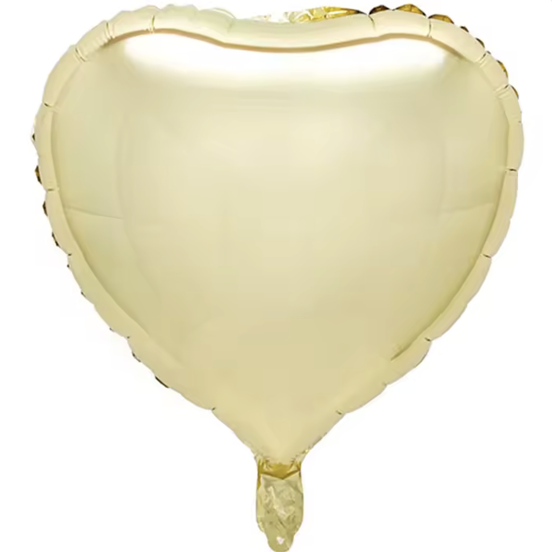 Globo con helio dorado light 1