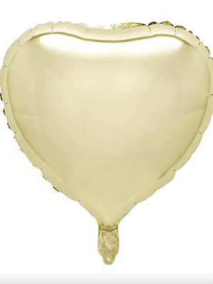 Globo con helio dorado light