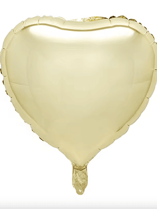 Globo con helio dorado light