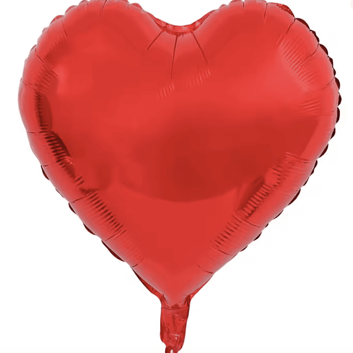 Globo con helio rojo 1