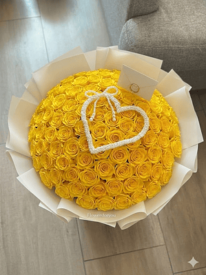 Ramo 70 rosas amarillas