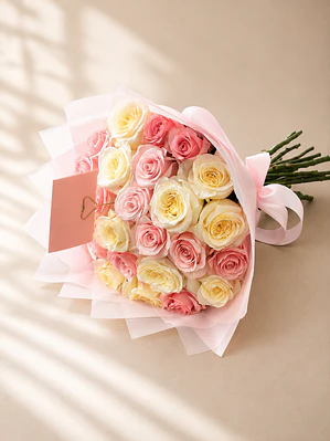 Ramo 24 rosas mixto 