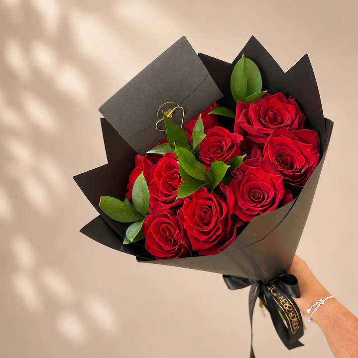 Ramo de 10 Rosas 1
