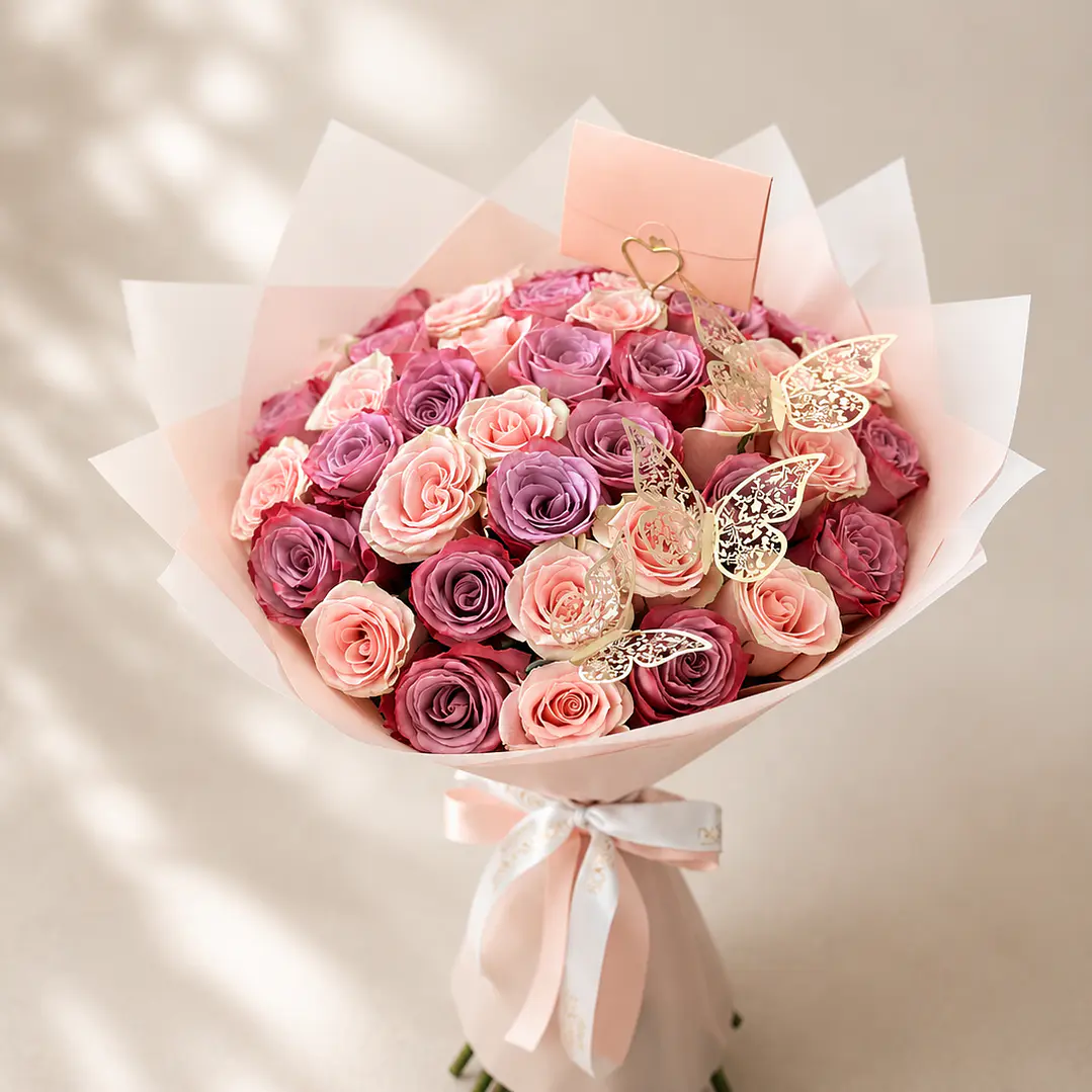 Ramo 50 rosas mixto 1