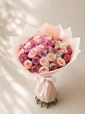 Ramo 50 rosas mixto