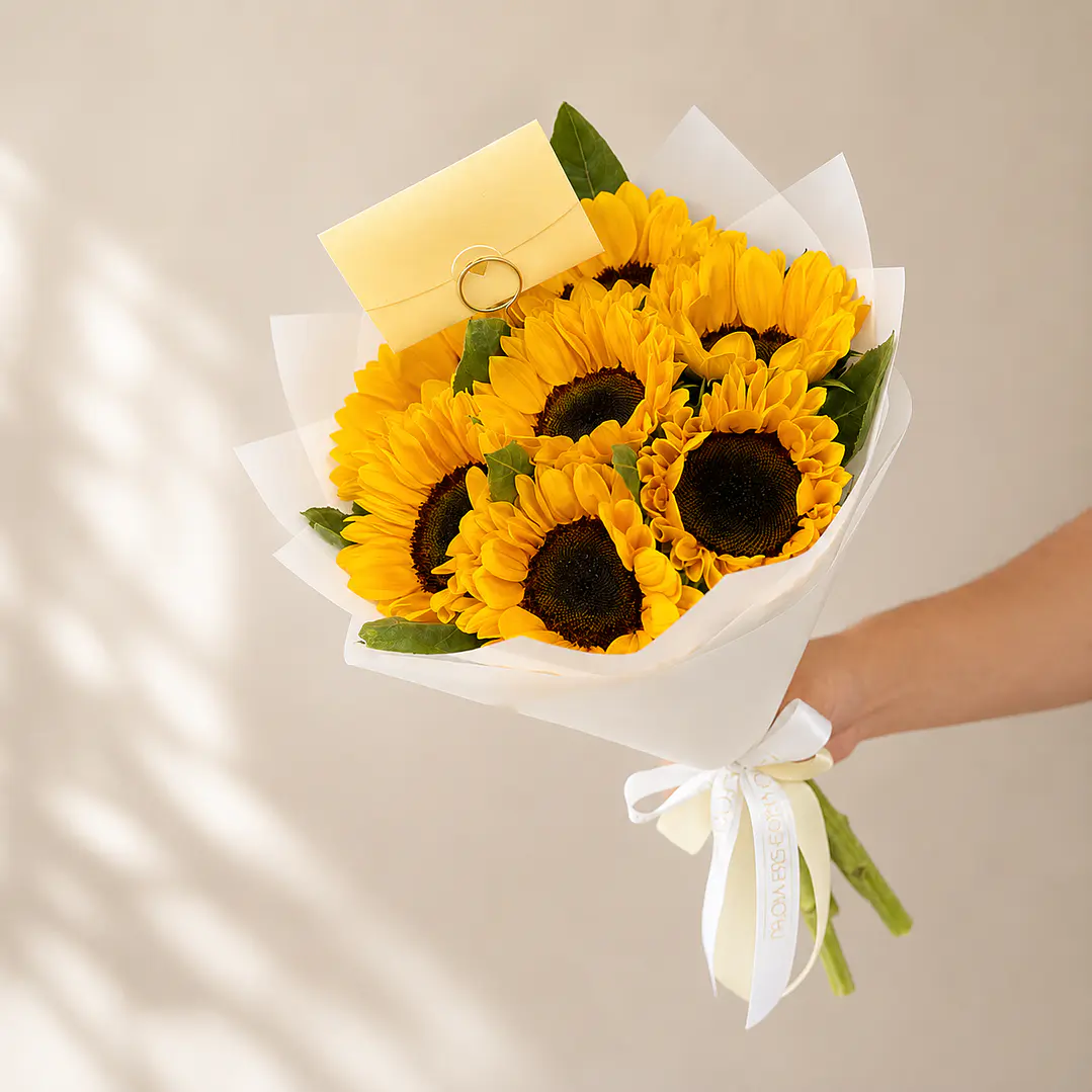 Ramo 7 girasoles 🌻 1