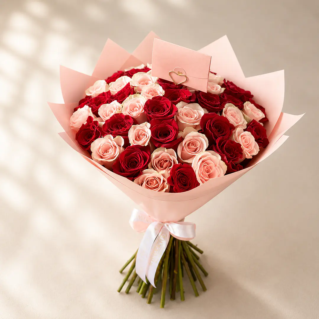 Ramo 50 rosas mixto 1