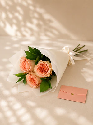 Ramo 3 rosas 