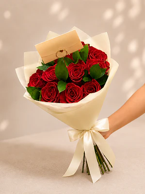 Ramo 10 rosas 