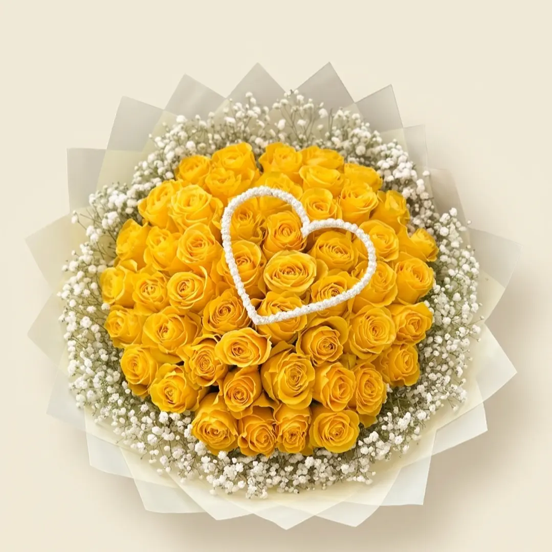 50 rosas amarillas 1