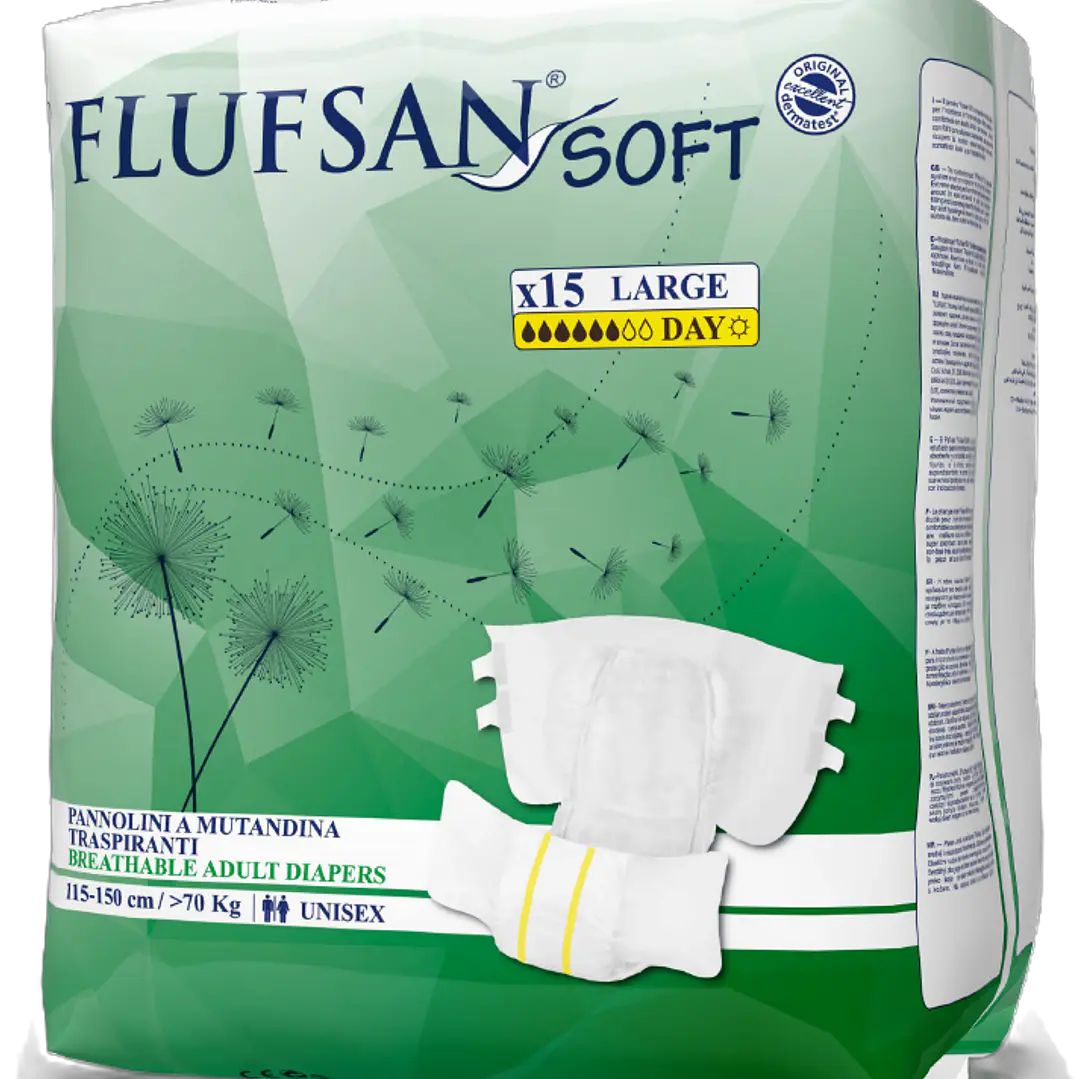 PROMO 2: Pañal Día Talla L + Sabanillas Compact 2