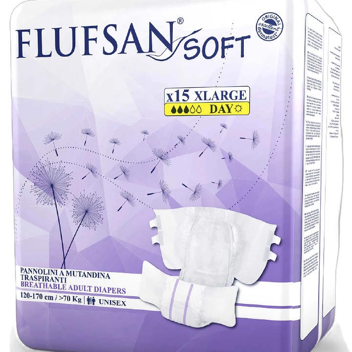 PROMO 3: Pañal Día Talla XL + Sabanillas Compact 2