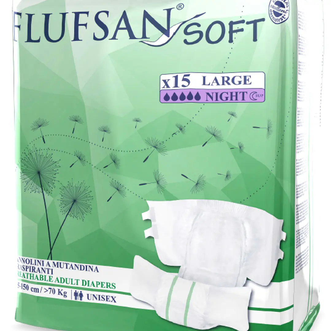 Flufsan Soft Talla L | Día + Noche + 1 Día GRATIS (45 Unidades) 3