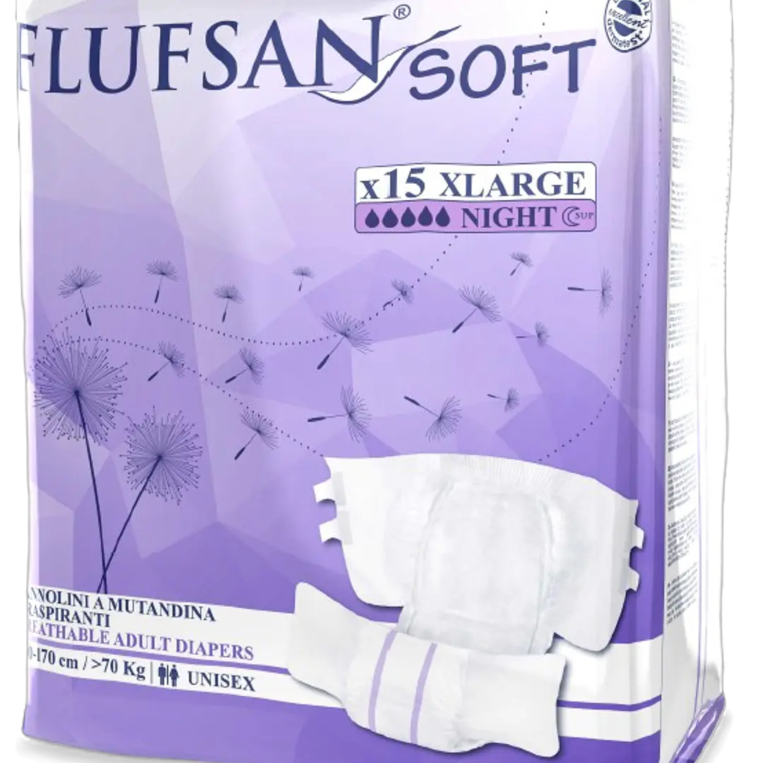 Flufsan Soft Talla XL | Día + Noche + 1 Día GRATIS (45 Unidades) 3