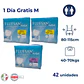 Flufsan Active Talla M | Día + Noche + 1 Día GRATIS (42 Unidades) - Miniatura 1