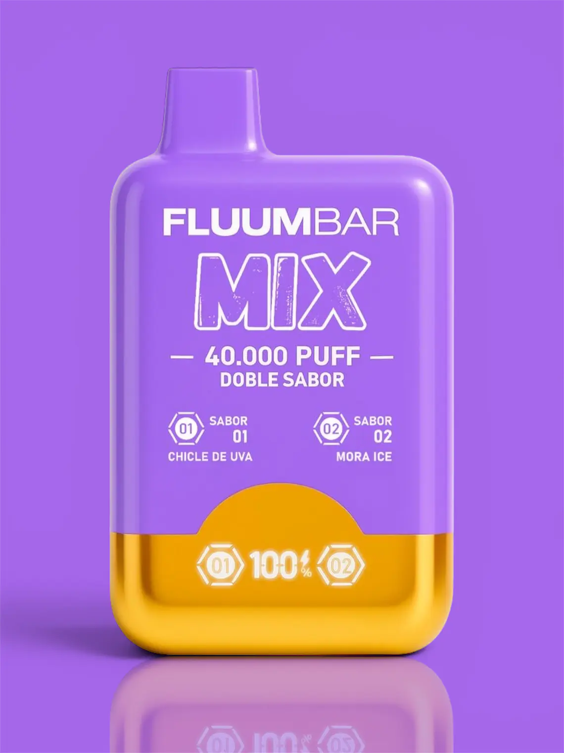 FLUUMBAR MIX | Chicle de Uva & Mora Ice 1