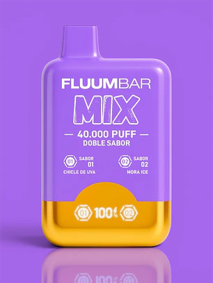 FLUUMBAR MIX | Chicle de Uva & Mora Ice