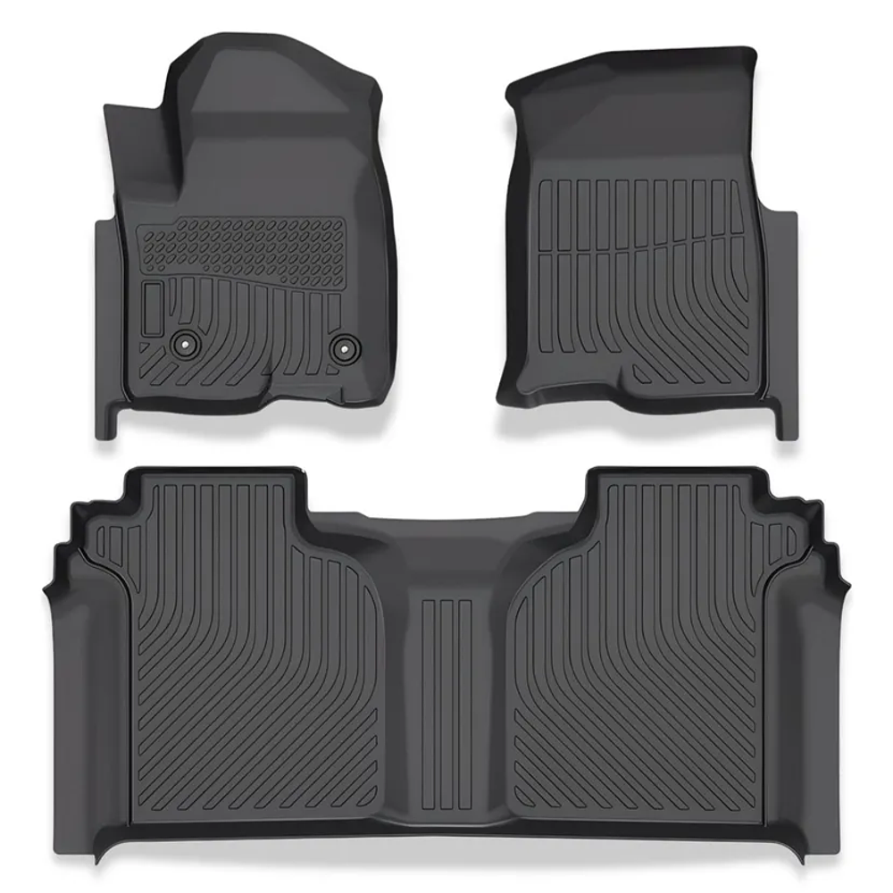 Juego Pisos Interiores calce perfecto Chevrolet Silverado 19-25+ 1