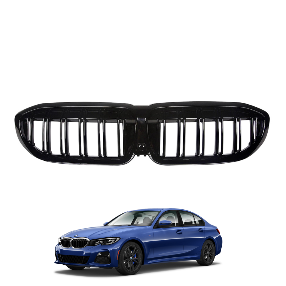 Parrilla Delantera Negro Brillante BMW Serie 3 G20  5