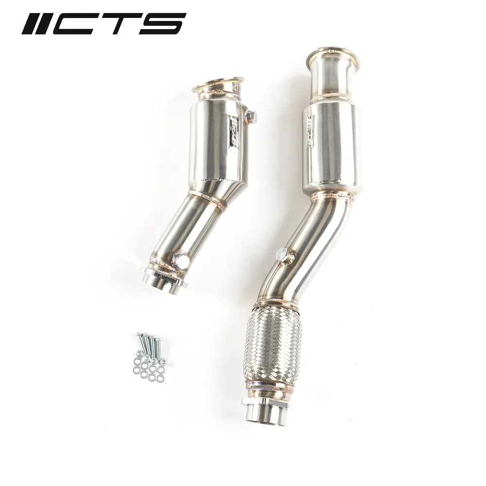 CTS Turbo Downpipe High-Flow Cats - BMW G8x M2 / M3 / M4 - IMPORTACION RAPIDA 1