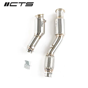 CTS Turbo Downpipe High-Flow Cats - BMW G8x M2 / M3 / M4 - IMPORTACION RAPIDA