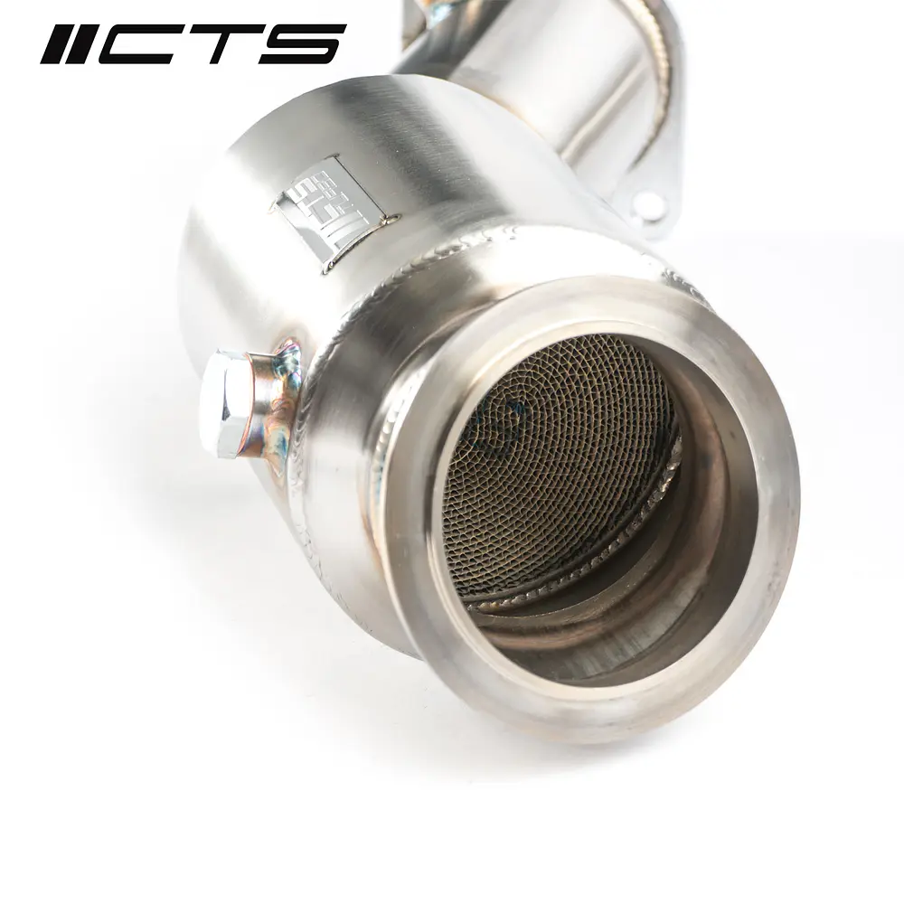 CTS Turbo Downpipe High-Flow Cats - BMW G8x M2 / M3 / M4 - IMPORTACION RAPIDA 4