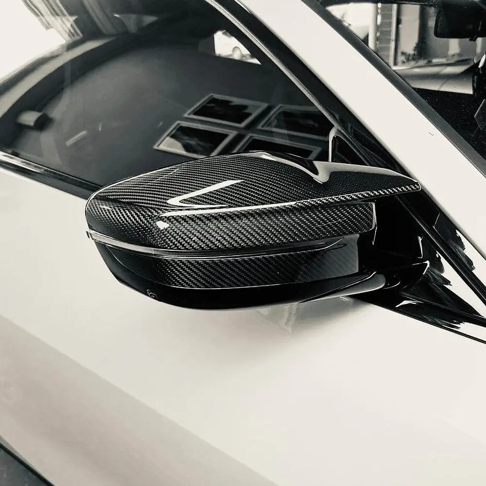 Tapas De Espejo Fibra De Carbono Tipo M BMW G20/G22/G23/G26/G30/G42 4