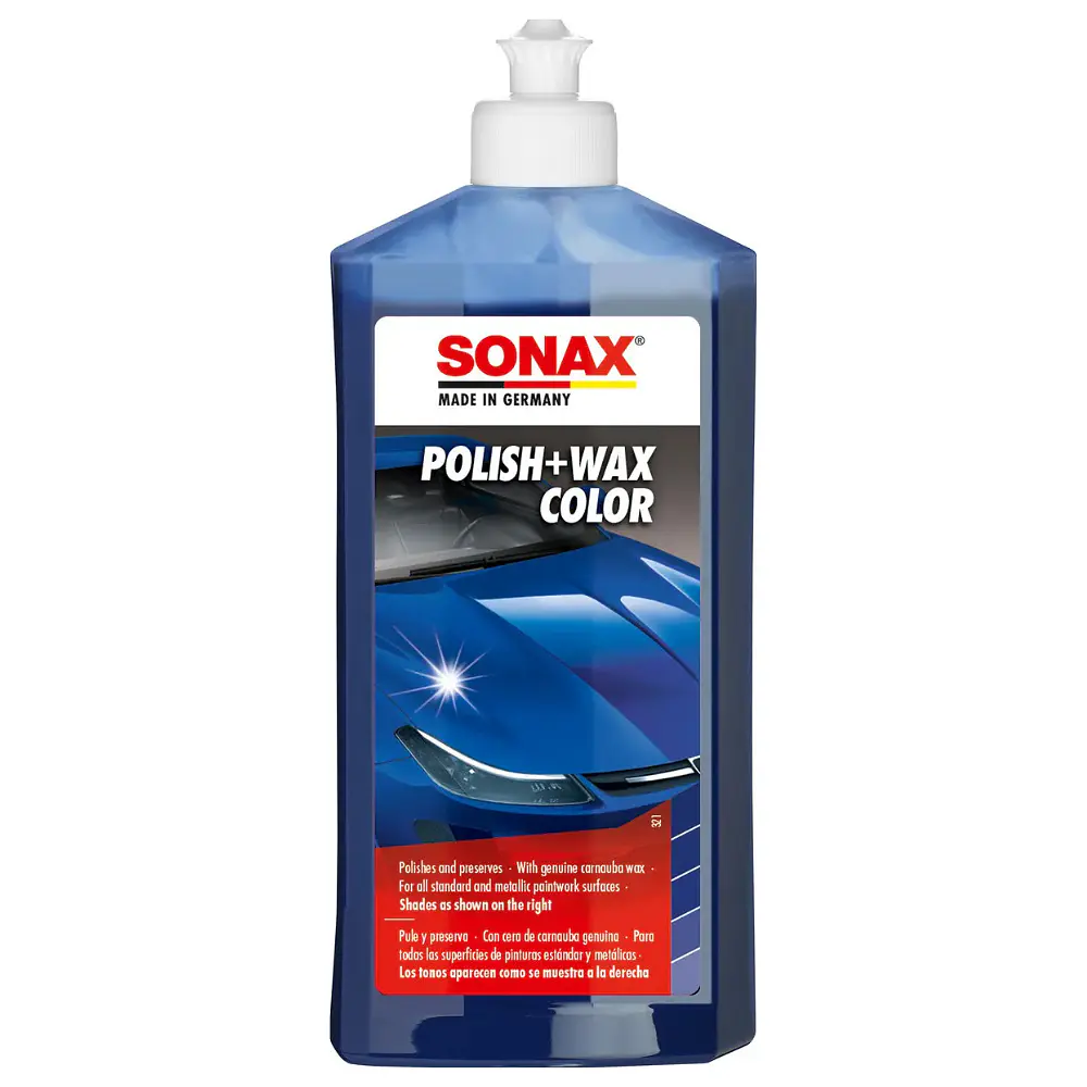 Sonax Polish & Wax Abrillantador Y Cera Color Azul 500ml