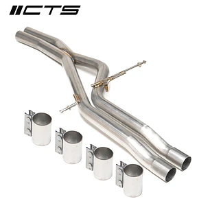 CTS Turbo Audi S4 B8/B8.5 Resonator Delete X-Pipe - IMPORTACION RAPIDA