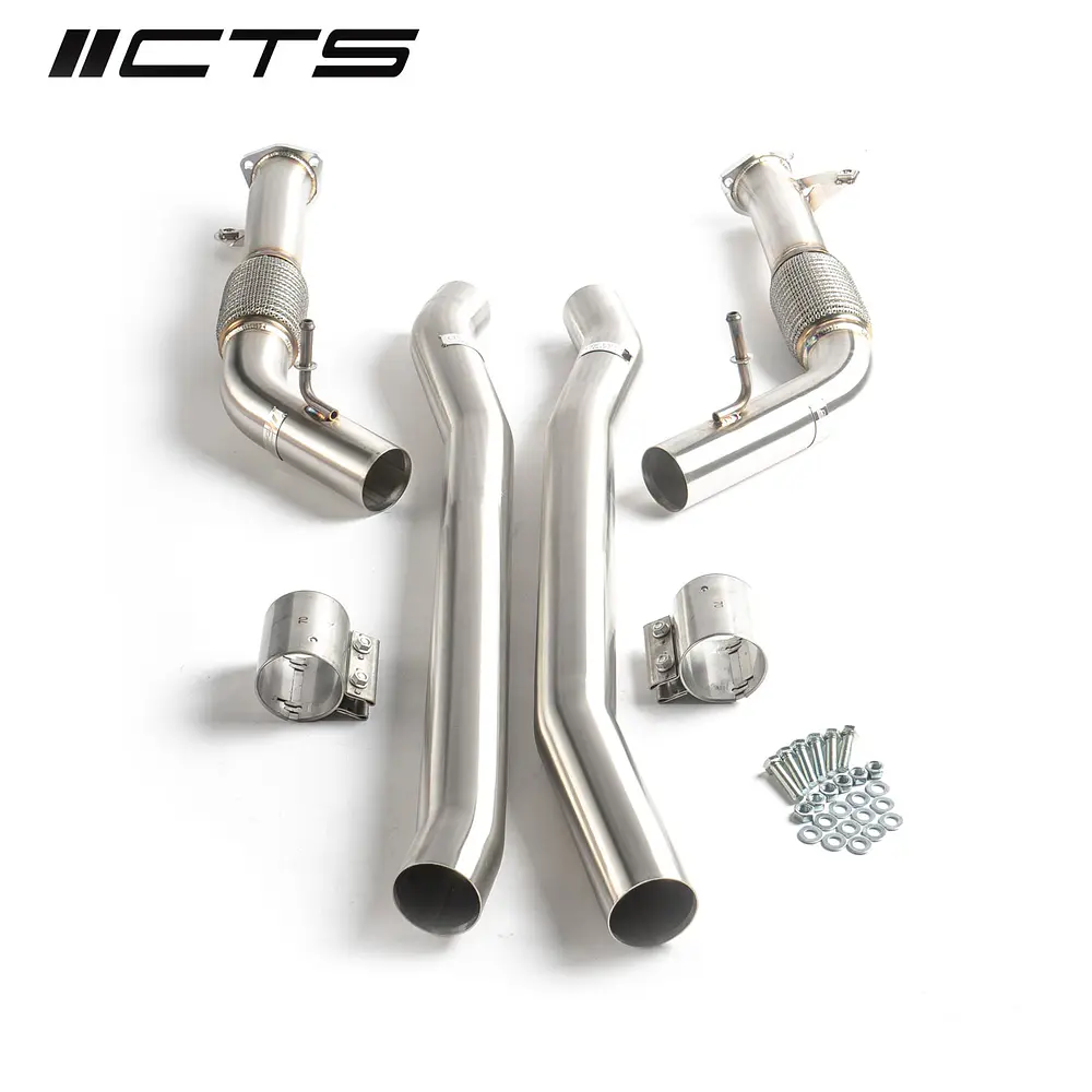 CTS Turbo 4M Audi SQ7/SQ8/RSQ8 Resonator Delete - IMPORTACION RAPIDA 1