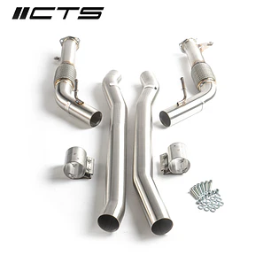 CTS Turbo 4M Audi SQ7/SQ8/RSQ8 Resonator Delete - IMPORTACION RAPIDA