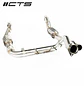 CTS Turbo Ford Raptor EcoBoost 3.5L High-Flow Cat Downpipes - IMPORTACION RAPIDA - Miniatura 1