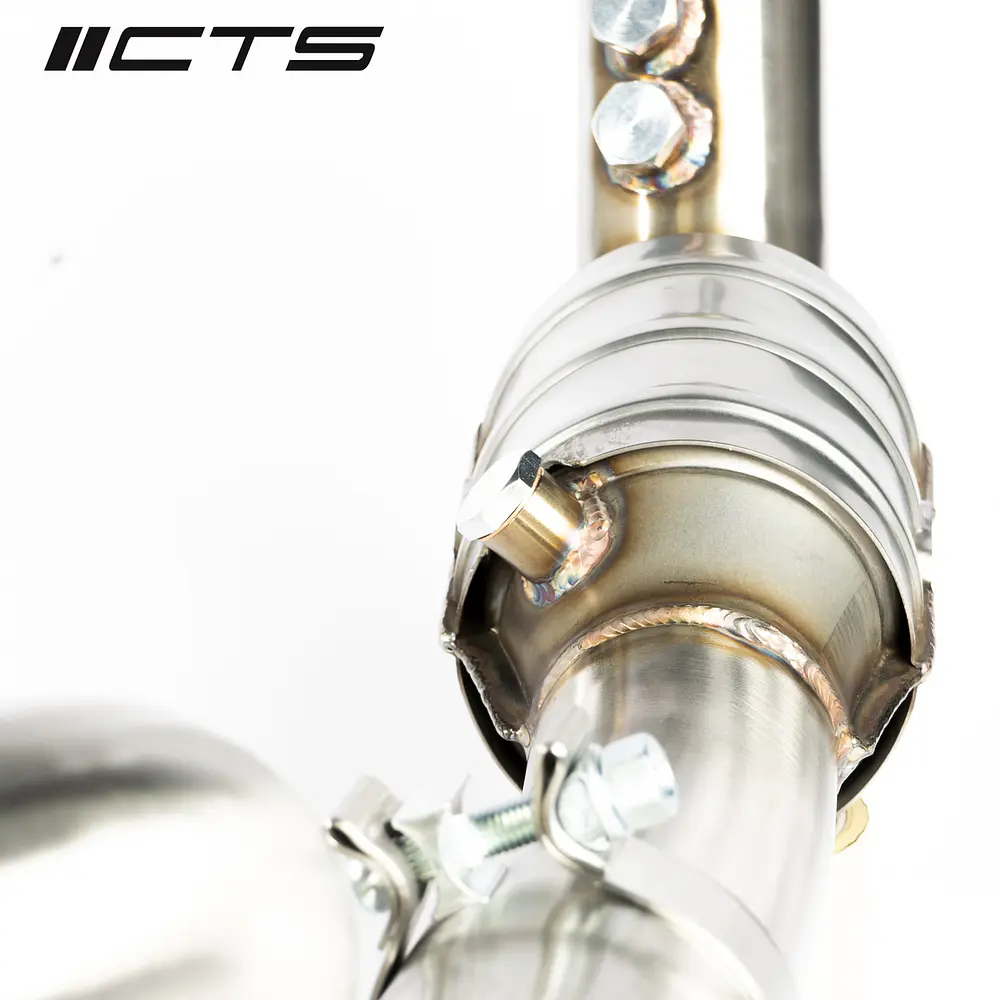 CTS Turbo Ford Raptor EcoBoost 3.5L High-Flow Cat Downpipes - IMPORTACION RAPIDA 6