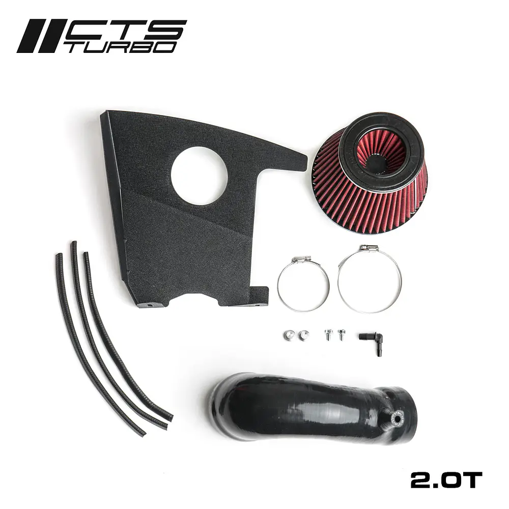 CTS TURBO B9 AUDI A4, AllRoad, A5, S4, S5, RS4, RS5 HIGH-FLOW INTAKE (6″ Velocity Stack) - IMPORTACION RAPIDA 3