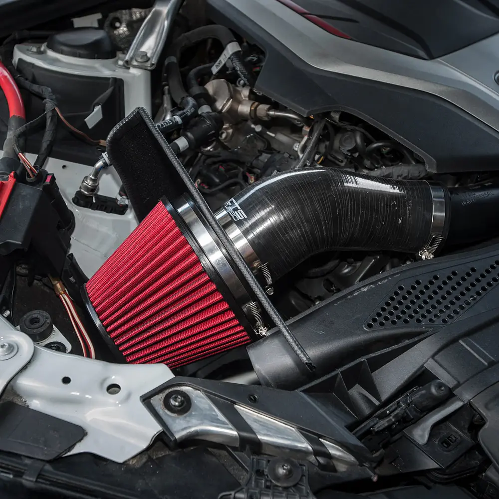 CTS TURBO B9 AUDI A4, AllRoad, A5, S4, S5, RS4, RS5 HIGH-FLOW INTAKE (6″ Velocity Stack) - IMPORTACION RAPIDA 5