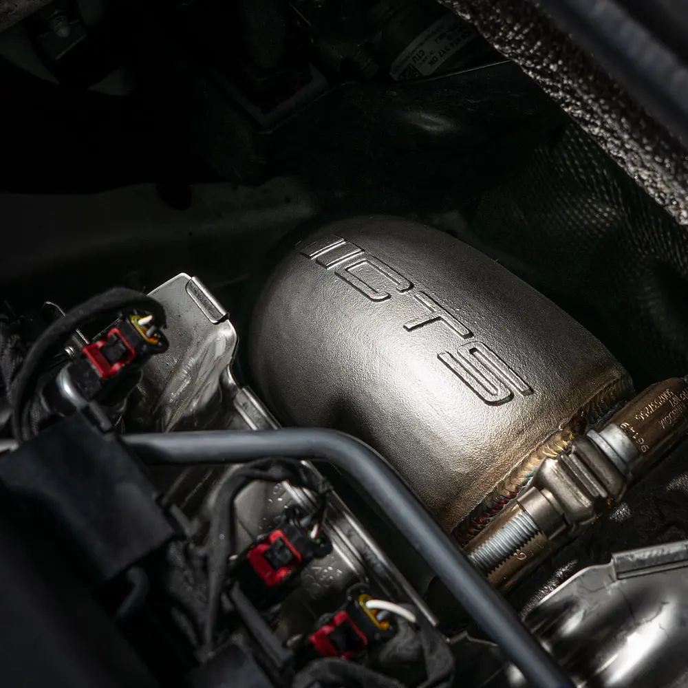 CTS Turbo MQB FWD Exhaust Downpipe with HIGH FLOW CAT (MK7/MK7.5 Golf, GTI, GLI, A3 FWD) - IMPORTACION RAPIDA 8