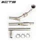 CTS Turbo Gen3 1.8T/2.0T TSI Downpipe with High-Flow Cat - IMPORTACION RAPIDA - Miniatura 1