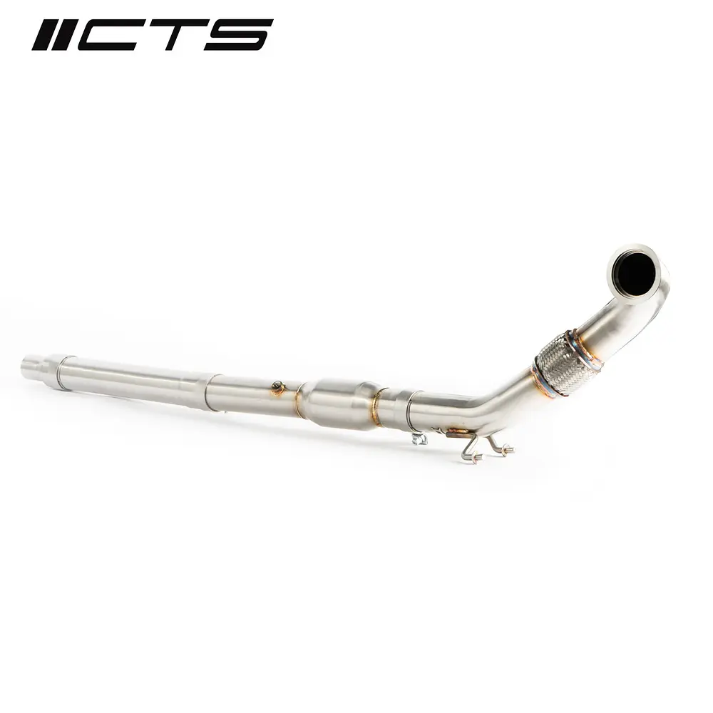CTS Turbo Gen3 1.8T/2.0T TSI Downpipe with High-Flow Cat - IMPORTACION RAPIDA 2